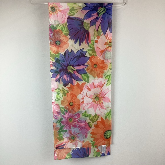 Diane Von Furstenberg The Color Authority Floral Scarf